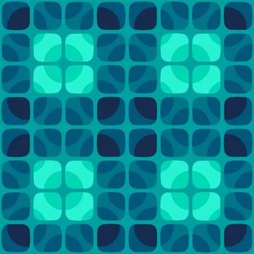 Simple abstract seamless pattern for decorating any surfaces and things. Stock Illustration