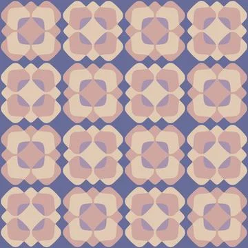 Simple abstract seamless pattern for decorating any surfaces and things. Stock Illustration