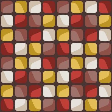 Simple abstract seamless pattern for decorating any surfaces and things. Stock Illustration