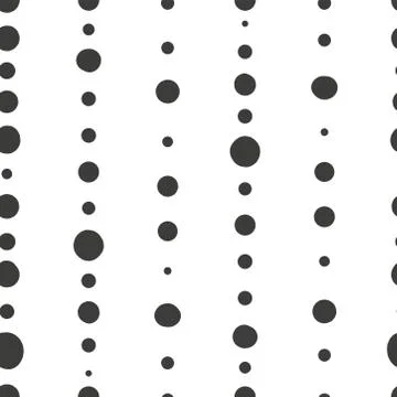 Simple abstract seamless patterns with spots and dots. Background for decoration Stock Illustration