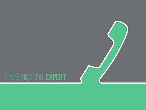 Simple advertisement background design Stock Illustration