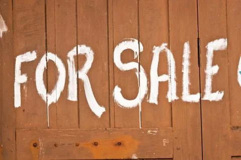 Simple advertising Stock Photos