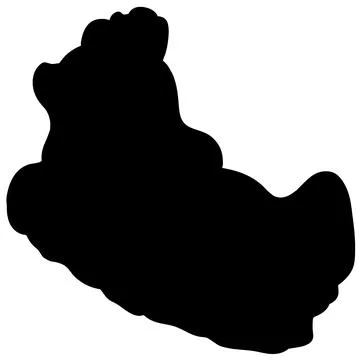 Simple and adorable Long Haired Yorkshire Terrier Silhouette jumping Stock Illustration