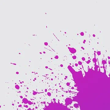 Simple and bright violet gradient vector background with color splash, eps forma Illustrazione stock