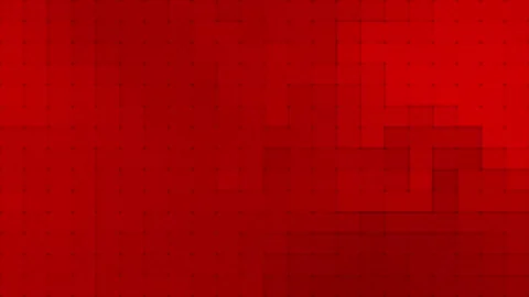 Simple and classy square box pattern Red minimal geometric background Stock Footage 296088185
