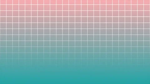 Simple and classy square pattern orange and blue gradient background Stock Footage 296303251