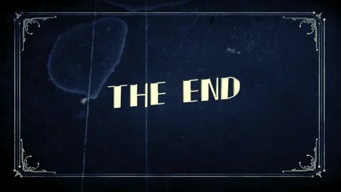 Simple and Clean 4K 'The End' Text Animation for Videos Stock-Footage 293951398