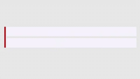 Simple and clean lower third from a line... | Stock Video | Pond5