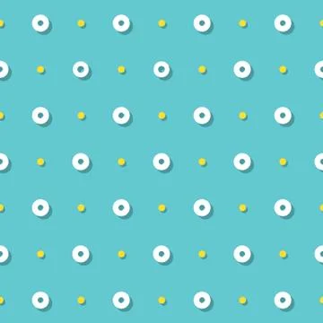 Simple And Clean Seamless Pattern Vector Illustration Stock Illustration