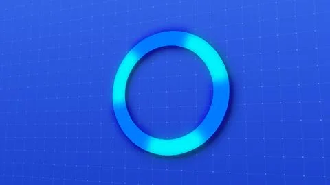 SIMPLE AND CLEN LOADING ANIMATION WITH DIGITAL DOTS GRID MOVING IN BG. MODE.. イラスト素材