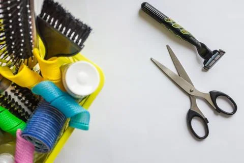 Simple and complex. Stock Photos