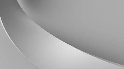 Simple and elegant 3d render background with twisted shape. Perfect for prese Stock Illustration