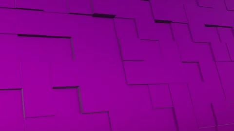 Simple and elegant moving 3d cubes geometric shapes minimal background Stock Footage 296051919