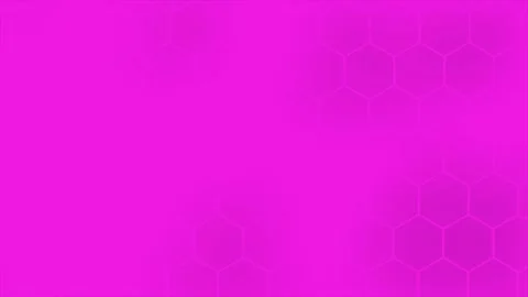 Simple and elegant Pink hexagonal pattern futuristic minimal background Stock Footage 296055335