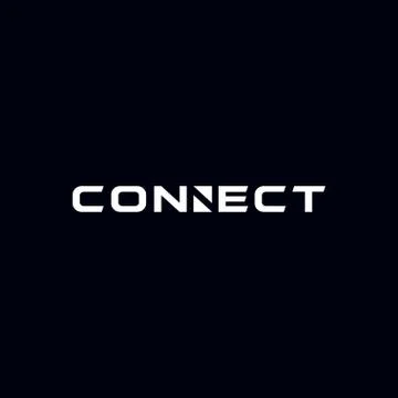 Simple and modern connection logos #121 Stock Illustration