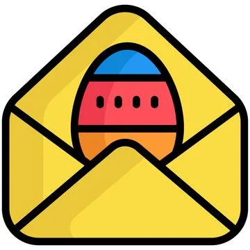 A simple and modern icon of a red alarm clock, ideal for representing concepts Stock Illustration