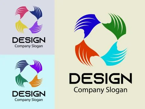 Simple and modern vector logo design template Stock-Illustration