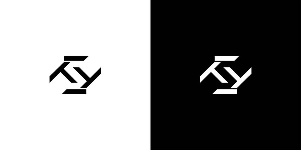 Simple and unique initial letter S logo design Stock Illustration