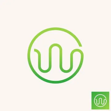 Simple and unique reflection lines attractive sound audio wave beat on circle Illustrazione stock