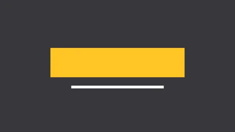 Simple animated 4K lower third in 60fps. On-off animating l3rd in 60fps. Video stock 195409725