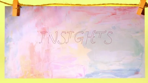 Simple animated concept word insight. insight, business concepts Stock Footage 311474479