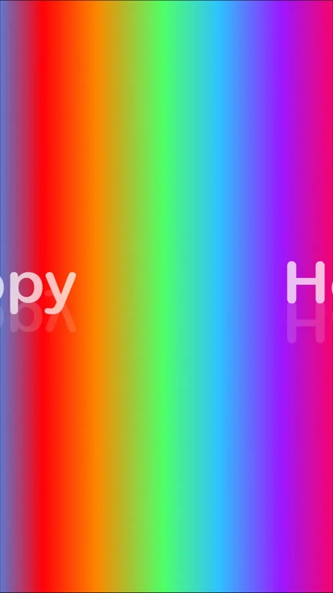 Simple animated HAPPY HOLI text in colorful background Vertical. Stock Footage 222717260