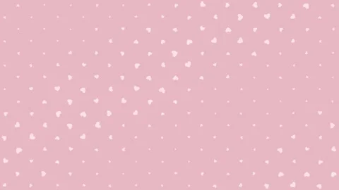 Simple Animated Seamless Loop Pattern Of Small White Hearts Stock Footage 331820532