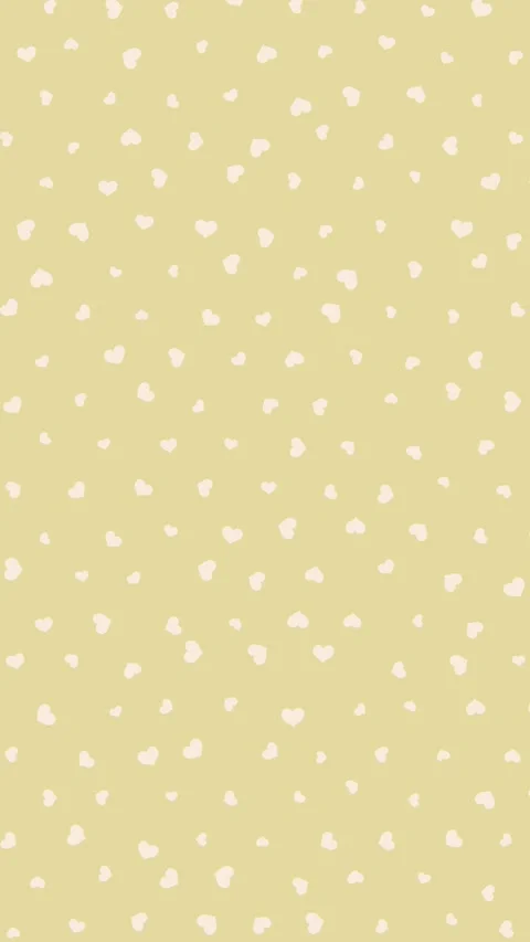 Simple Animated Seamless Loop Pattern Of Small Cream Hearts Stock Footage 331820544