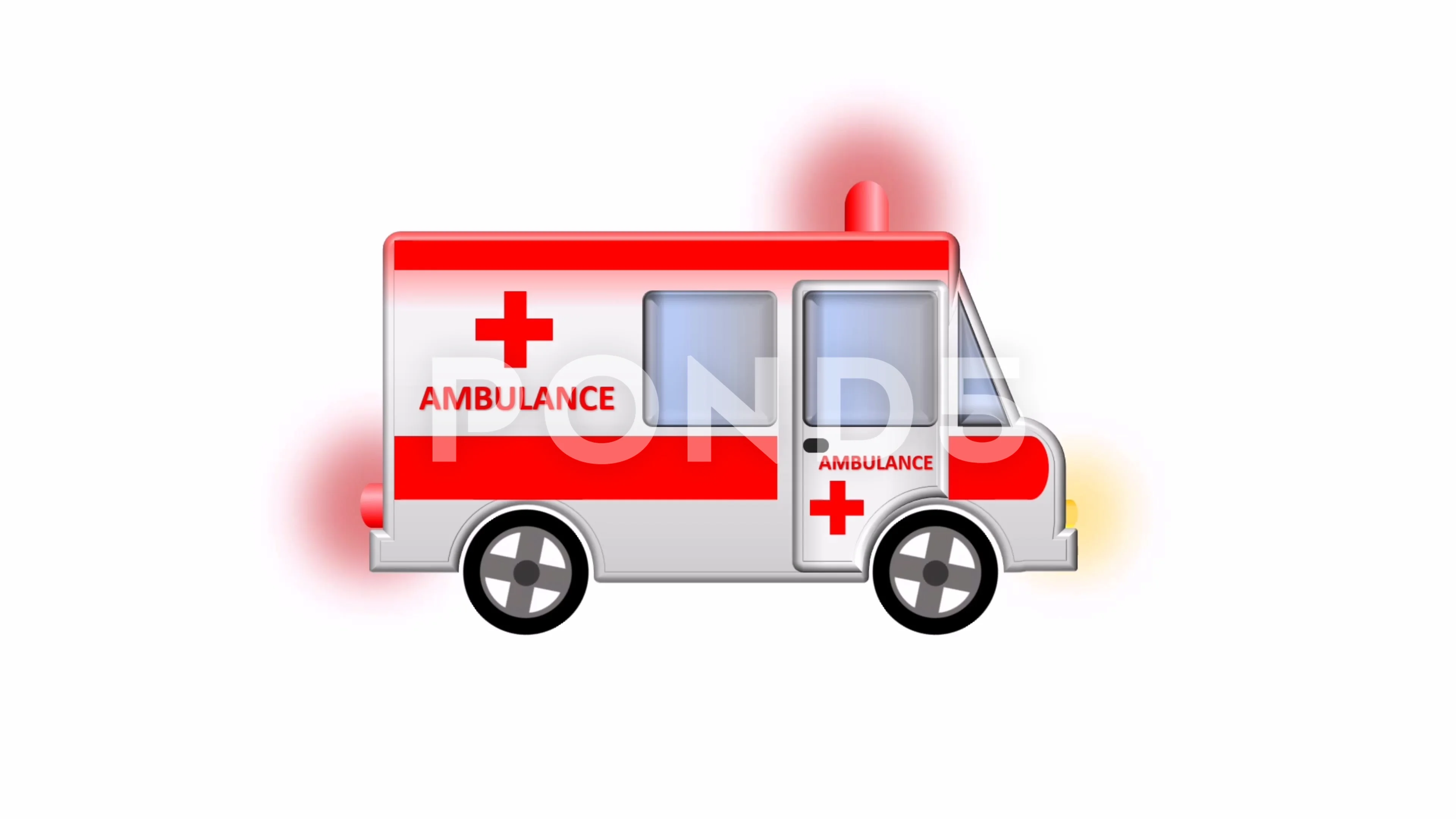 animated ambulance lights
