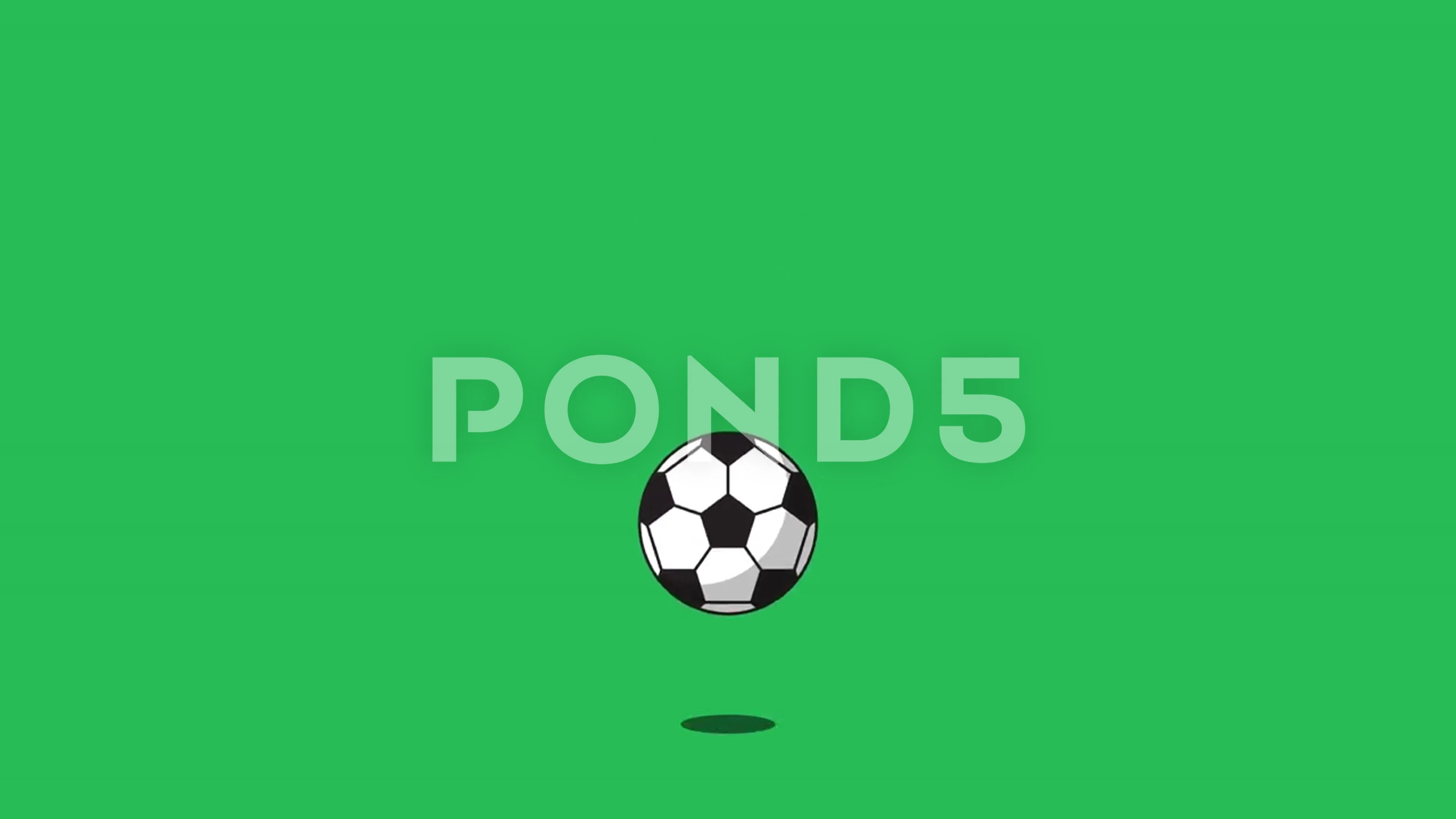 Simple animation with bouncing European ... | Stock Video | Pond5