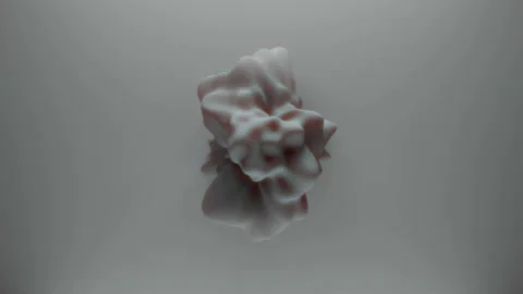 Simple animation of future form 4K. Abst... | Stock Video | Pond5