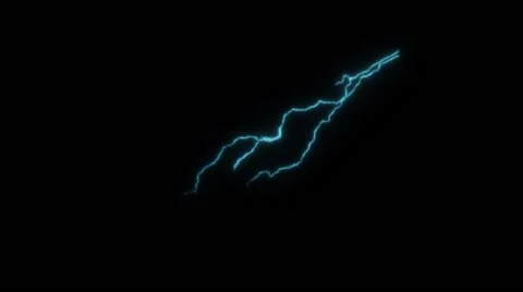 Simple animation of lightning thunder is... | Stock Video | Pond5