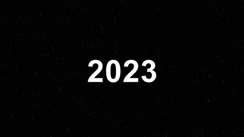 Simple animation with text happy new year Stock Footage 202603427