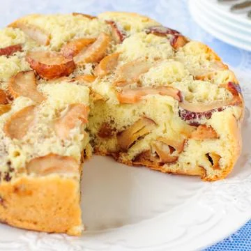 Simple Apple Pie Stock Photos