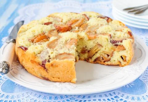 Simple Apple Pie Stock-Fotos