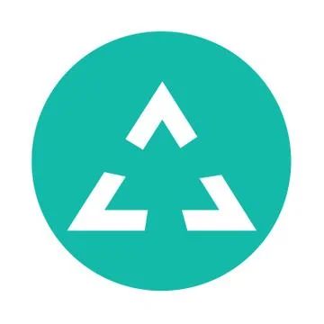 Simple arrow sign icon Stock Illustration