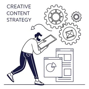 Simple Artistic Graphic Element for UI Projects Stock Illustration