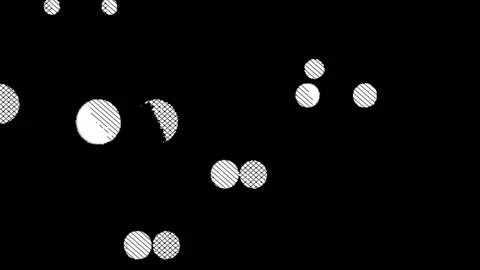 Simple but attractive black and white background Stock Footage 168301901