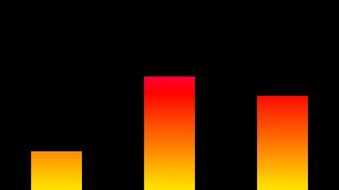 Simple audio bar with alpha Video stock 95099950