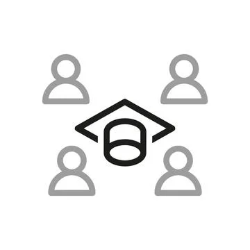 Simple of Back to school Related Vector Line Icons. Education icon collection Stock Illustration