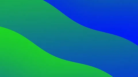 Simple background blue green abstract animation Stock Footage 324684774