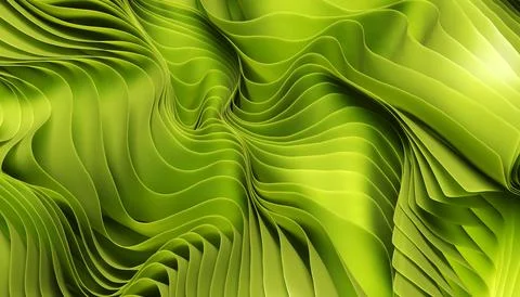 Simple background with drapery layers and folded textile ruffle. Stock Illustration