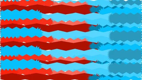 Simple background from minimalistic magical red-blue abstract bright inclined Stock Illustration
