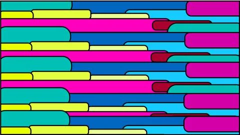 Simple background from minimalistic multi-colored geometric shapes, rectangle Stock Illustration