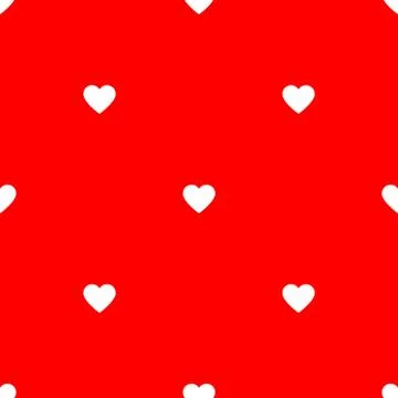 Simple background pattern with hearts for Valentines day イラスト素材