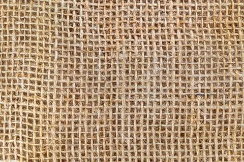 Simple background from a sackcloth or burlap Foto stock