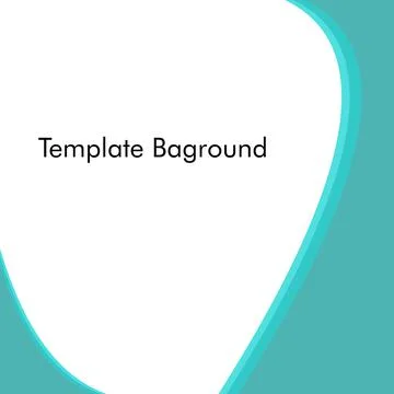 Simple baground template design in green light Illustrazione stock