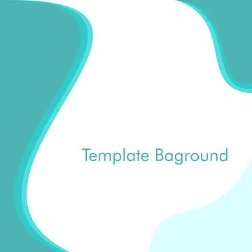 Simple baground template design in green light Stock Illustration