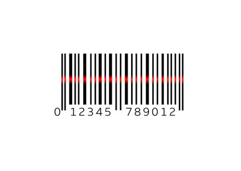 Simple bar code Stock-Illustration