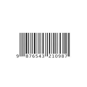 Simple bar code 스톡 일러스트